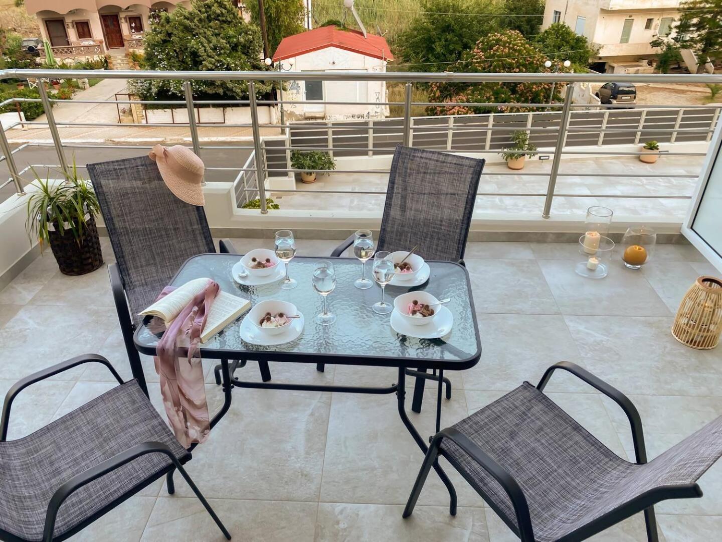 Maistro Suites With Pool, Matala מראה חיצוני תמונה